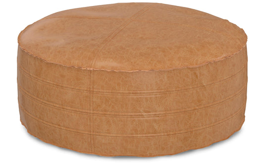 Brody 32 inch Round Coffee Table Pouf
